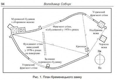 Krzemieniec zamek plan.jpg